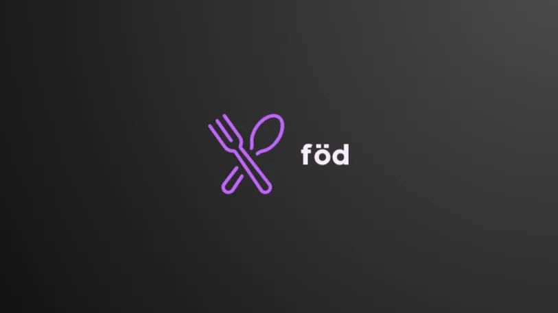 A bright pink sheet of paper used to wrap flowers curves in front of rich blue background